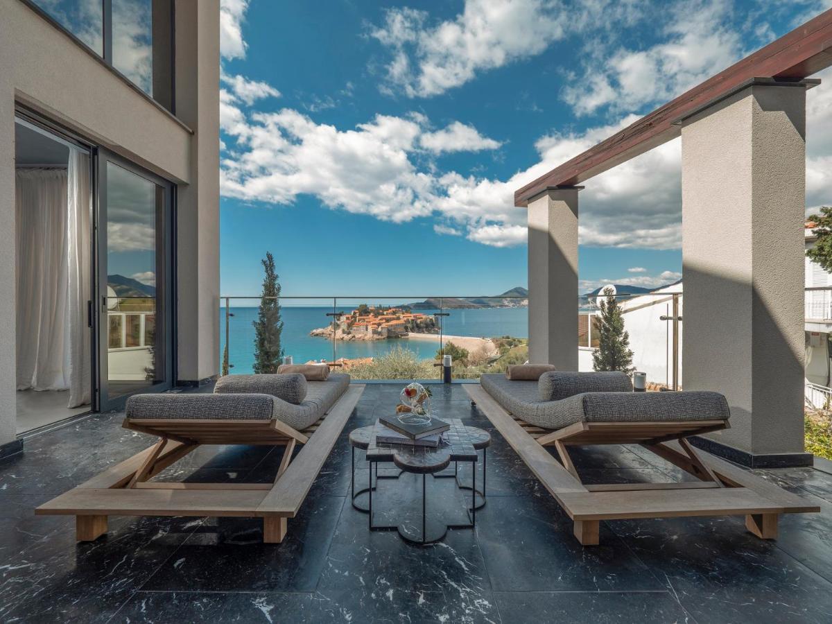 Villa Geba Boutique Hotel Sveti Stefan Exteriér fotografie