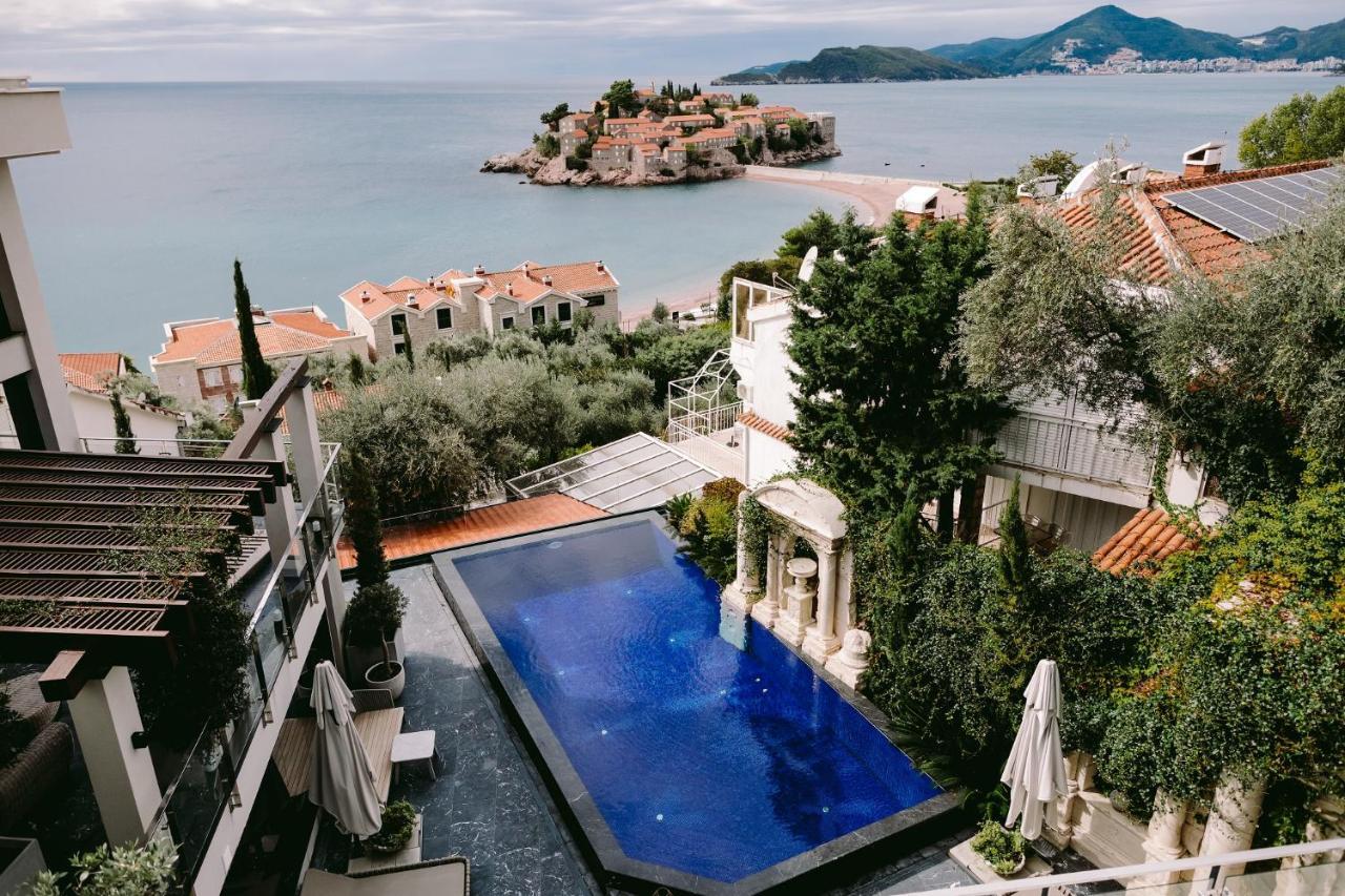 Villa Geba Boutique Hotel Sveti Stefan Exteriér fotografie