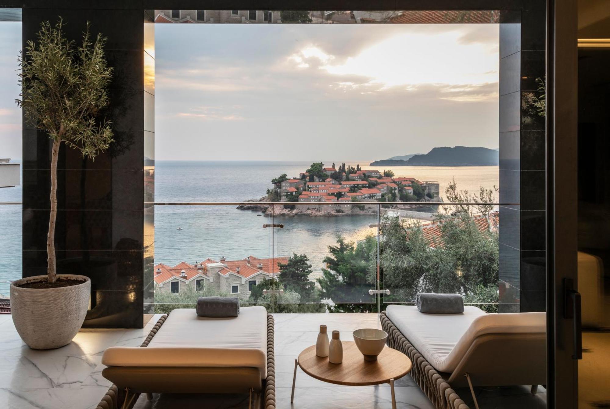 Villa Geba Boutique Hotel Sveti Stefan Exteriér fotografie